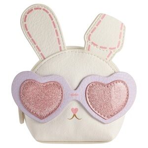 NWT LC Lauren Conrad Sunglasses Bunny Coin Pouch